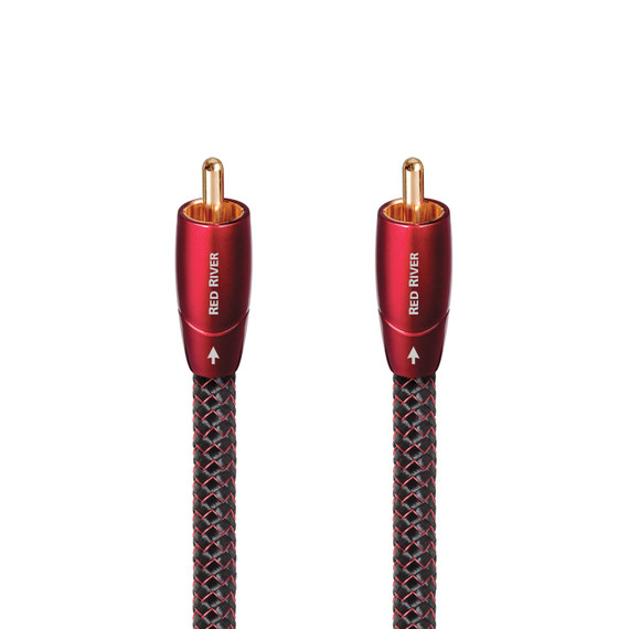 AudioQuest Red River Interconnect Cable - 6.0 Meter - RCA to RCA - Pair