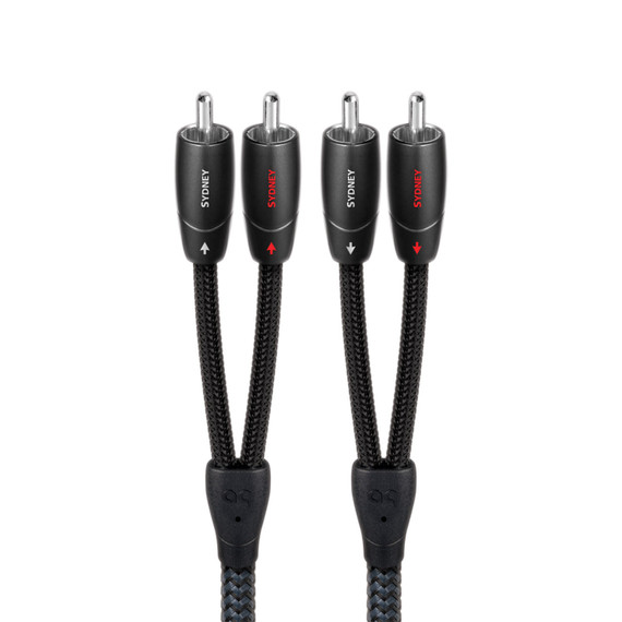 AudioQuest Sydney Interconnect Cable - 5.0 Meter - RCA to RCA - Pair