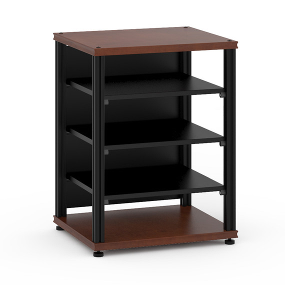 Salamander Synergy S30 5-Shelf Audio Rack - Cherry/Black