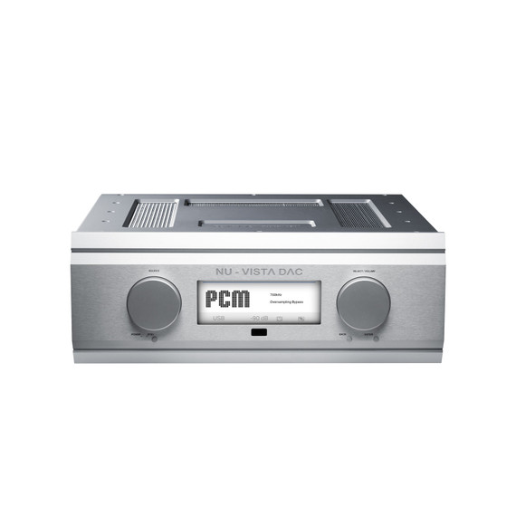 Front of Musical Fidelity Nu-Vista DAC Digital-to-Analog Converter