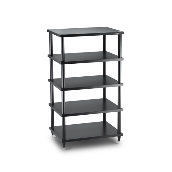 Solidsteel S2-5 Five-Shelf Audio Rack - Black