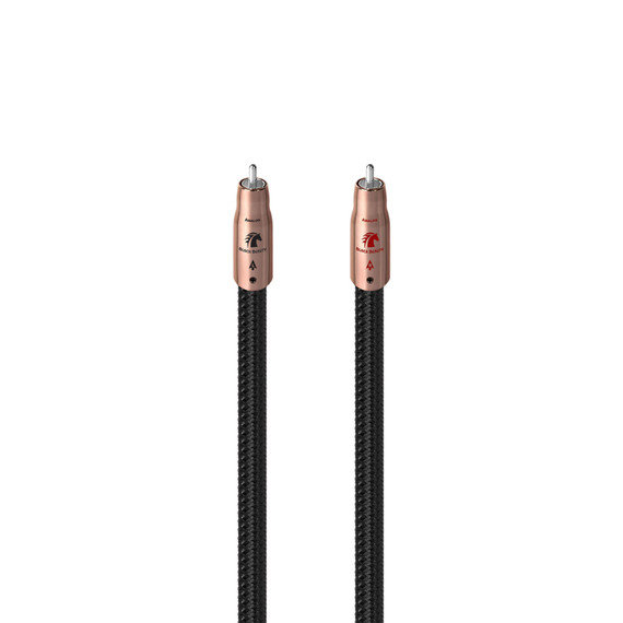 AudioQuest Black Beauty Interconnect Cable - 2.0 Meter - RCA to RCA - Pair