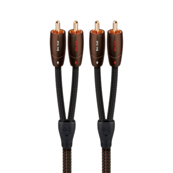 AudioQuest Big Sur Interconnect Cable - RCA to RCA - Pair - Various Lengths
