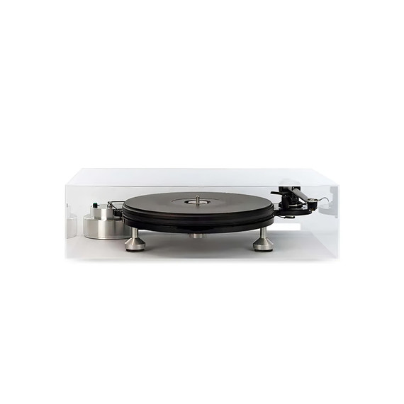 Front of Michell TecnoDec Dust Cover