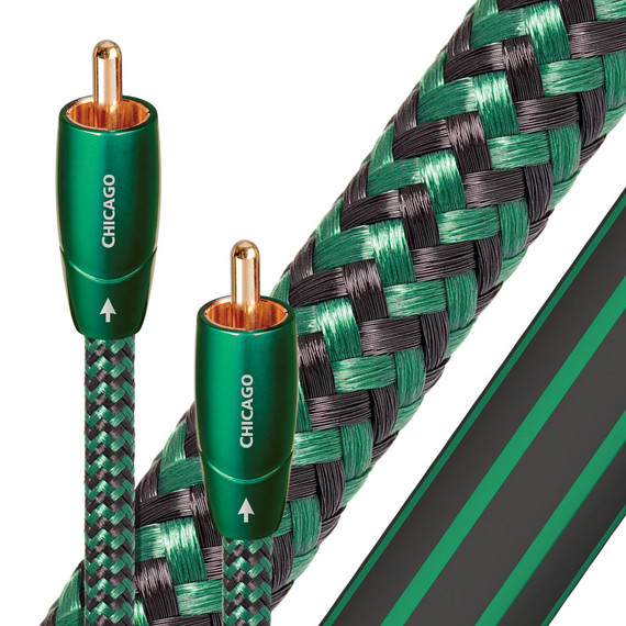 AudioQuest Chicago Interconnect Cable - Pairs & Singles - RCA to RCA - Various Lengths