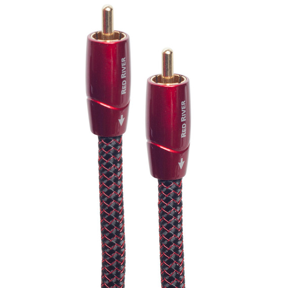 AudioQuest Red River Interconnect Cable - RCA To RCA, Pairs, Various Lengths
