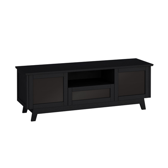 Salamander AV Basics 7225 Triple-Width Cabinet - Black Oak