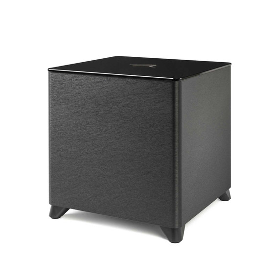Side of MartinLogan Dynamo Foundation 10 Powered Subwoofer