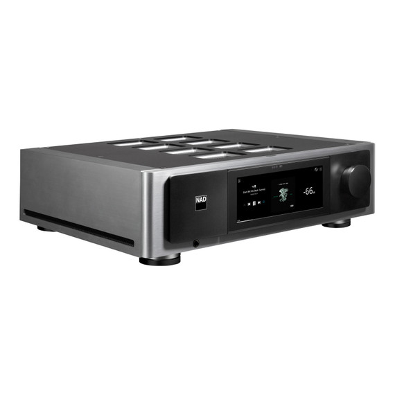 Angle of NAD M33 V2 Master Series BluOS Streaming Amplifier