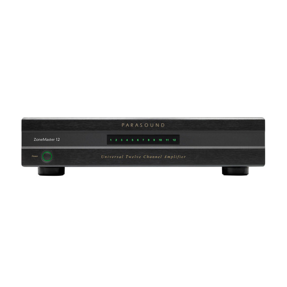 Parasound ZoneMaster 12 Universal Twelve-Channel Amplifier - Black - Used