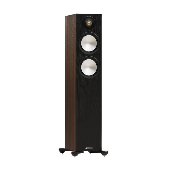 Monitor Audio Bronze 300 7G Floorstanding Speakers - Walnut - Each