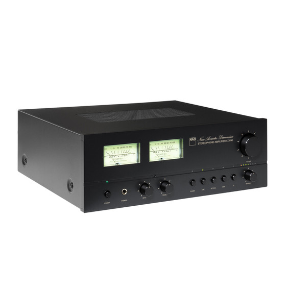 Angle of NAD C 3030 Integrated Amplifier