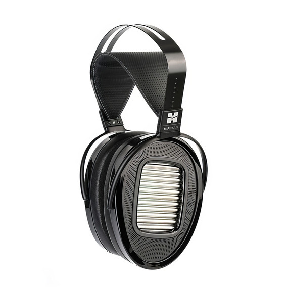 HiFiMAN Arya Unveiled open-back planar magnetic headphone front view showing exposed stealth magnets