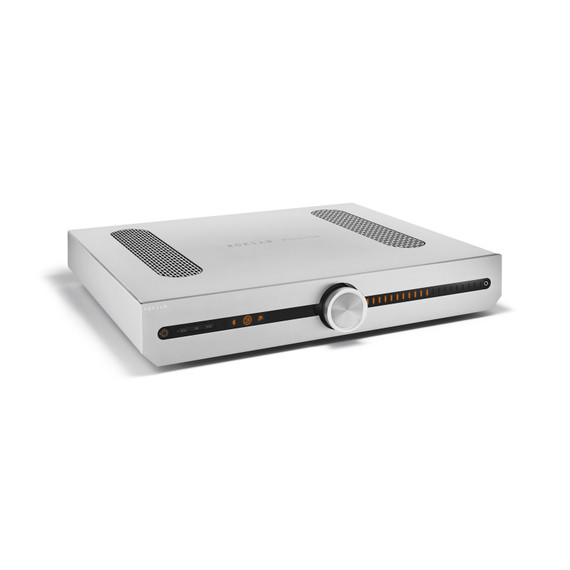 Side of Roksan Attessa Streaming Integrated Amplifier Silver