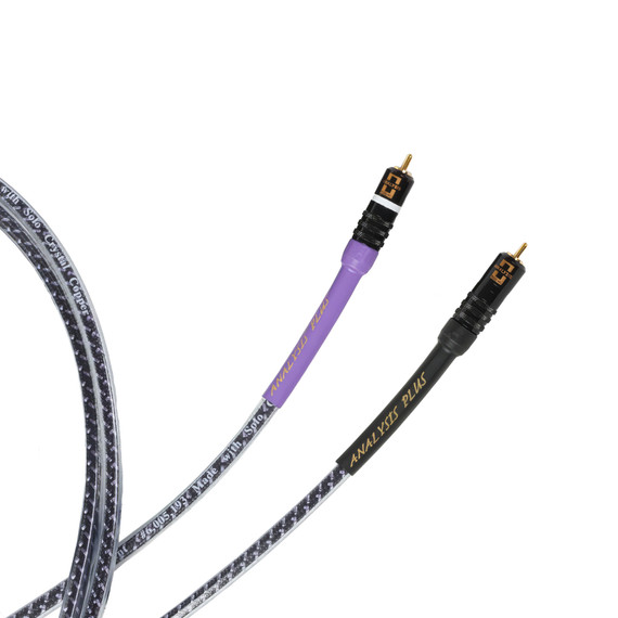 Analysis Plus Solo Crystal Oval Interconnect Cable with RCA to RCA ends