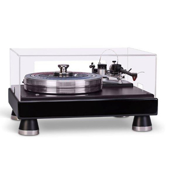 Full display of AudioShield AS300 Classic Series Acrylic Dust Cover