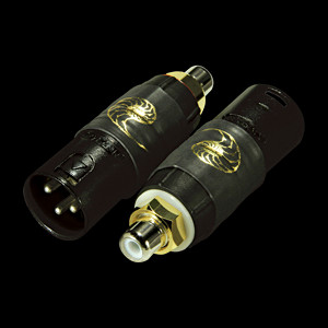 Cardas Audio Female RCA to Male XLR Cable Adapter - Thumbnail 2