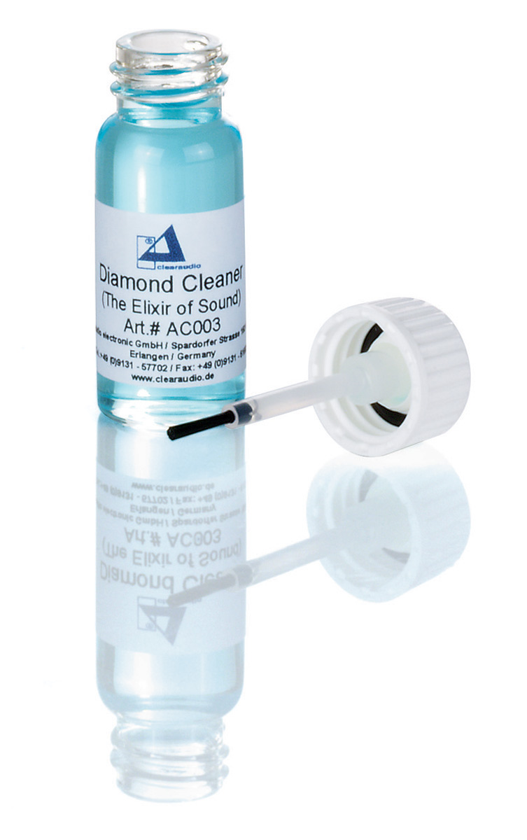 Front of Clearaudio Elixir of Sound Stylus Cleaner