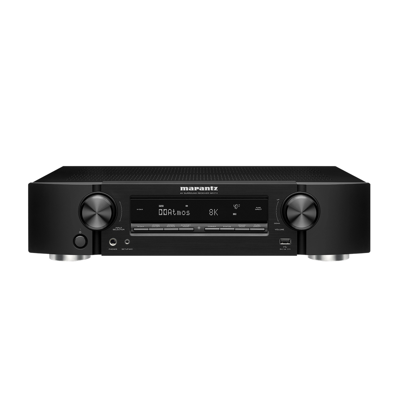 【美品】Marantz NR1711 BLACKアンプ+ Marantz NR1711 Slim Line Home Theater Receiver