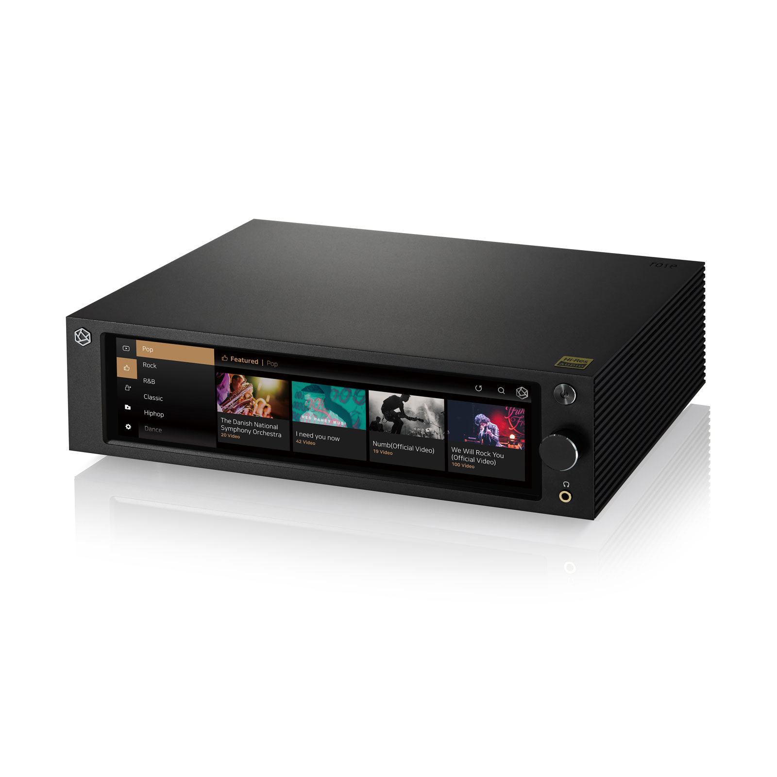 HiFi Rose RS250A Network Streamer – Black