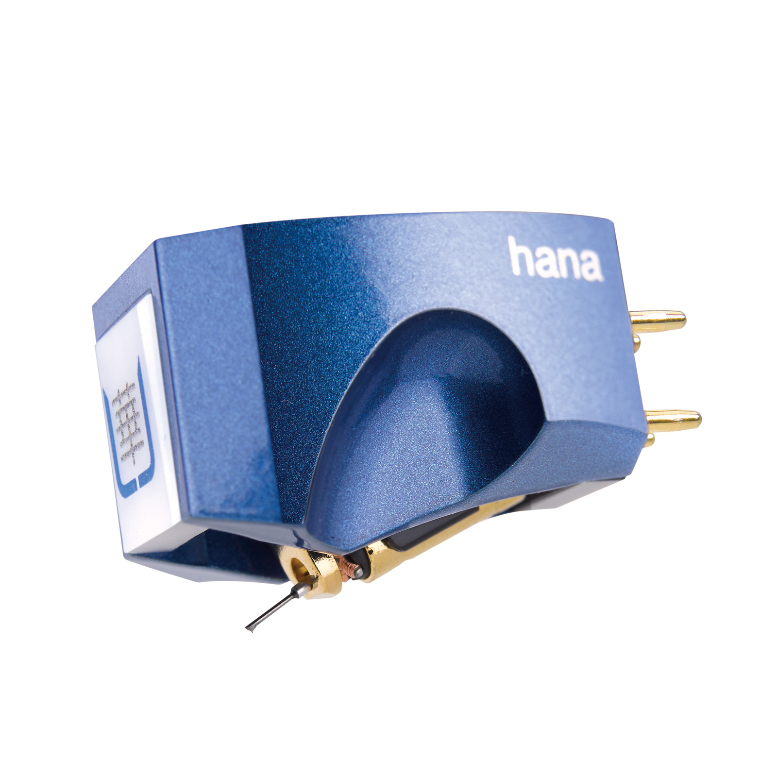 Side of Hana Umami Blue MC Phono Cartridge