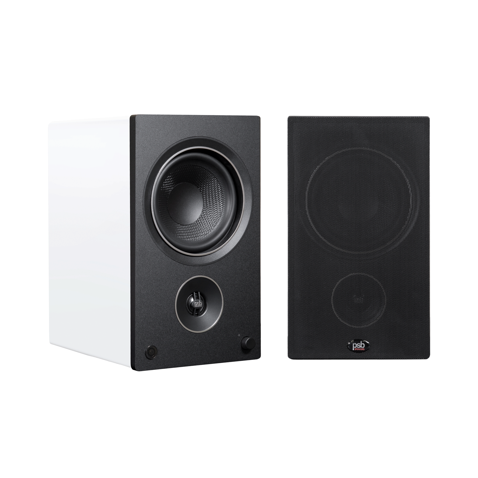 Pair of PSB Alpha AM5 Powered Bookshelf Speakers