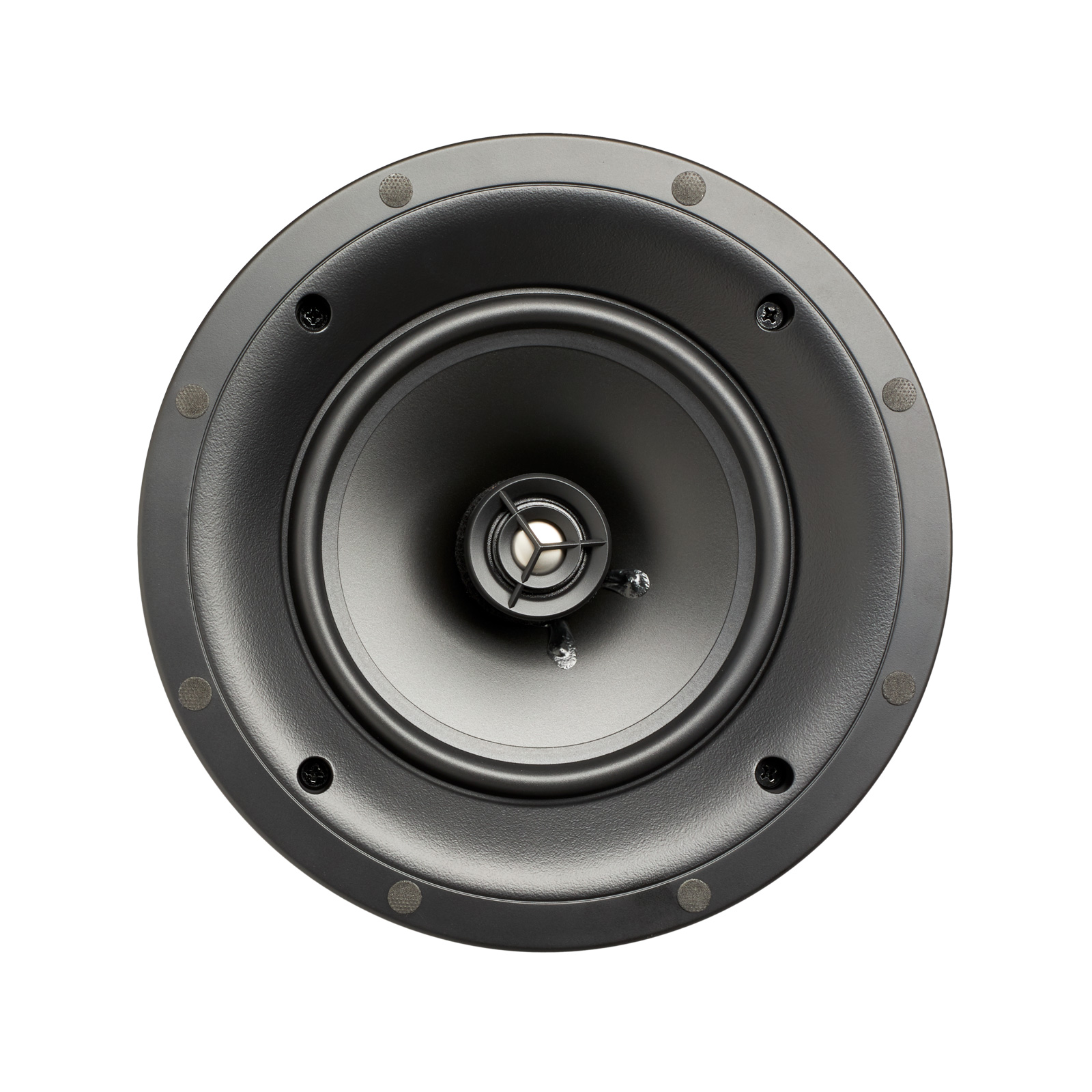 Front of MartinLogan IC6 In-Wall/In-Ceiling Speakers - White