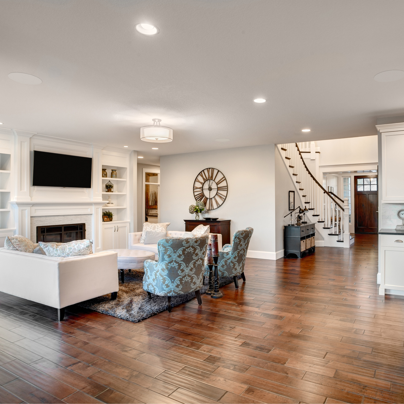 Home display of MartinLogan IC6 In-Wall/In-Ceiling Speakers