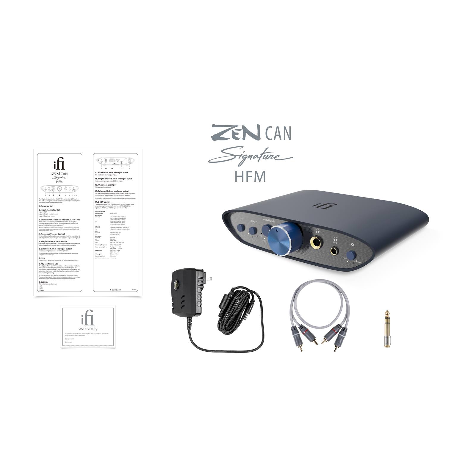 iFi Zen CAN Signature HFM Headphone Amplifier