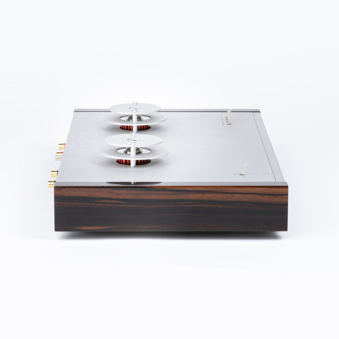 Side display of EAT E Glo S Hybrid Tube Phono Preamplifier