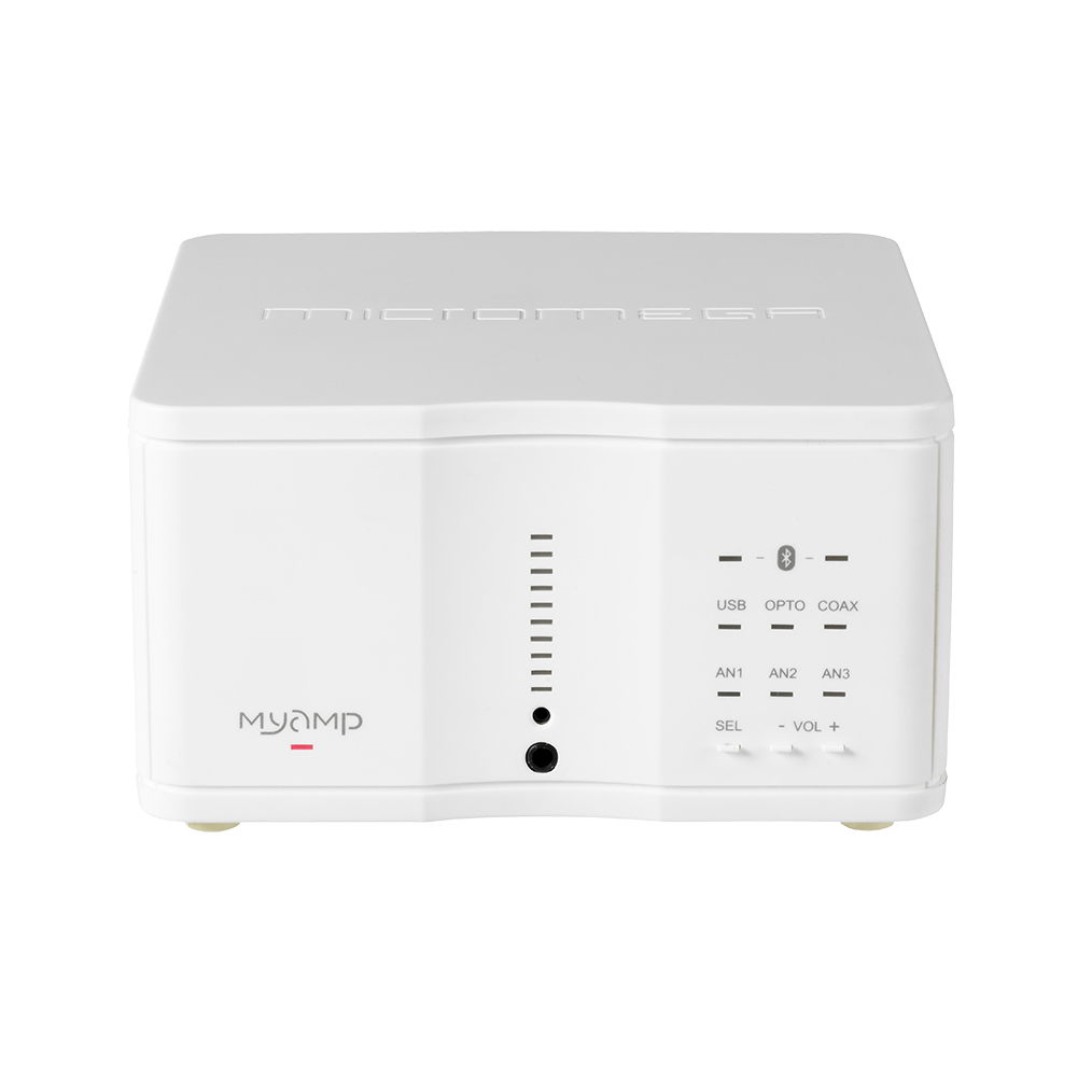 Front of Micromega MyAmp Amplifier