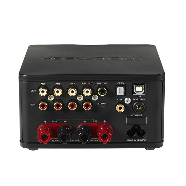 Back of Micromega MyAmp Amplifier