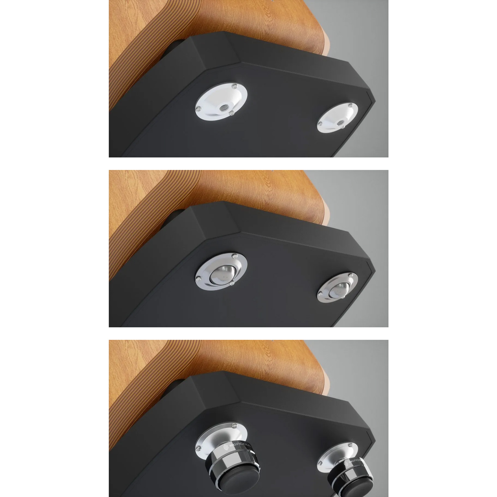 Parts Of IsoAcoustics GAIA B&W Mounting Plates