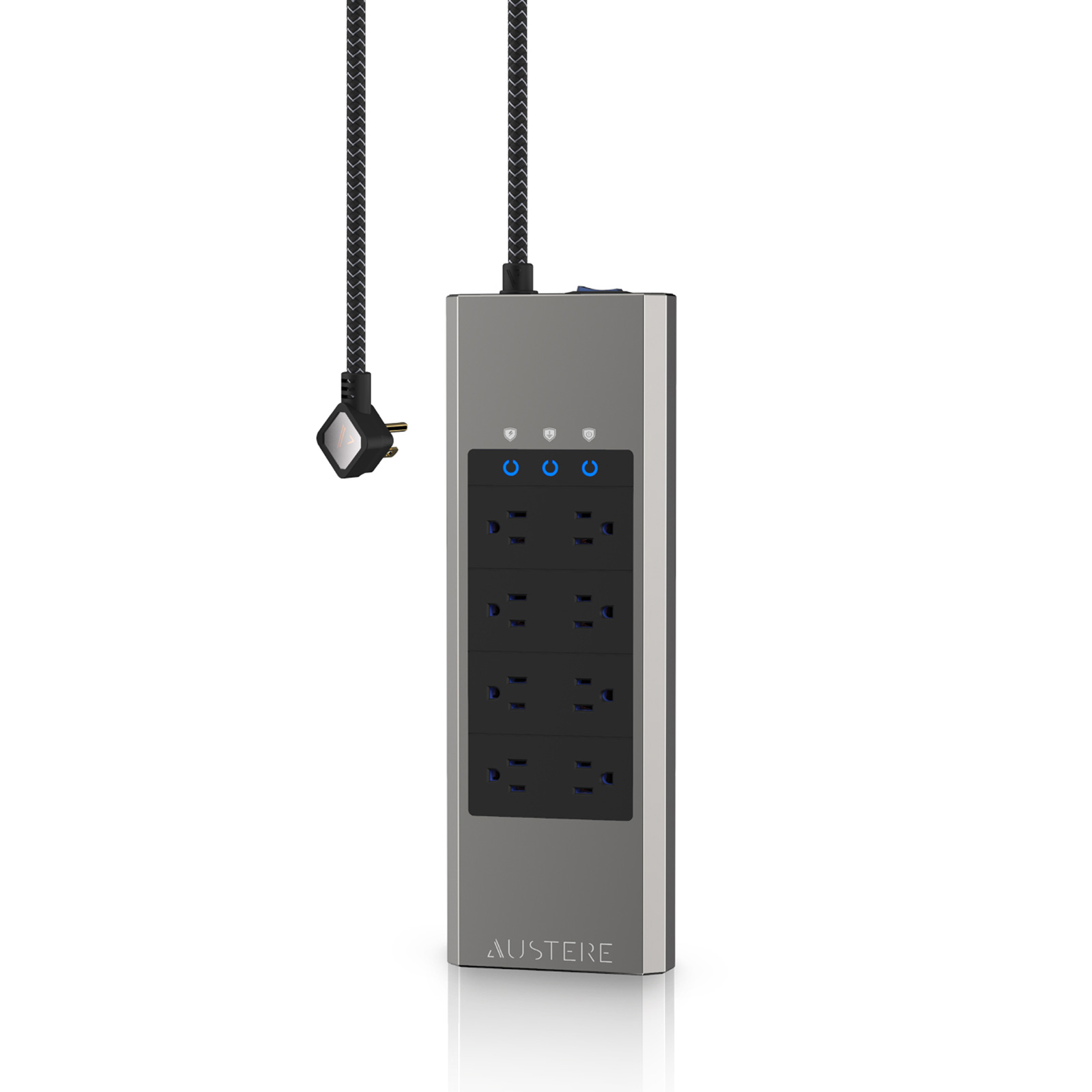 Austere VII Series Power Surge Protector - 8 Outlet