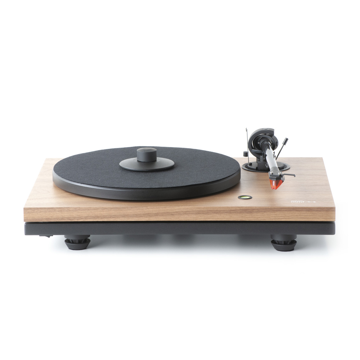 M&M masses 芽の巣山 TENN Turntable L Type-5 Music Hall MMF-5.3SE (Walnut) Manual belt-drive turntable with pre