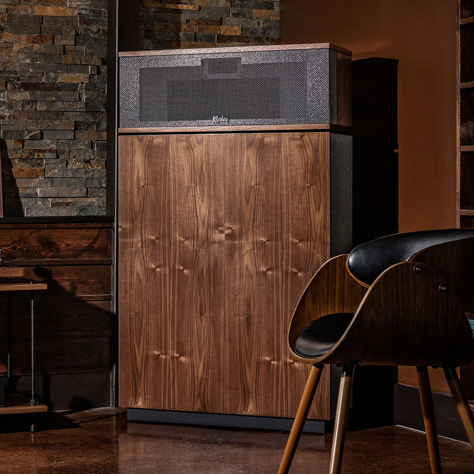 Home display of Klipsch Heritage Klipschorn AK6 Loudspeaker