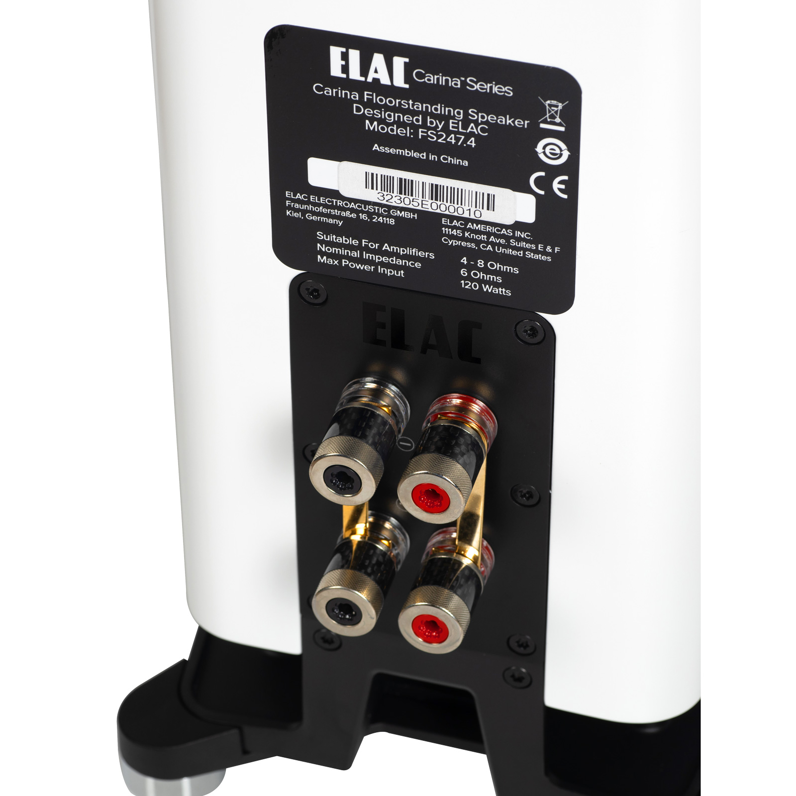 Parts of ELAC Carina FS 247.4 Floorstanding Speaker