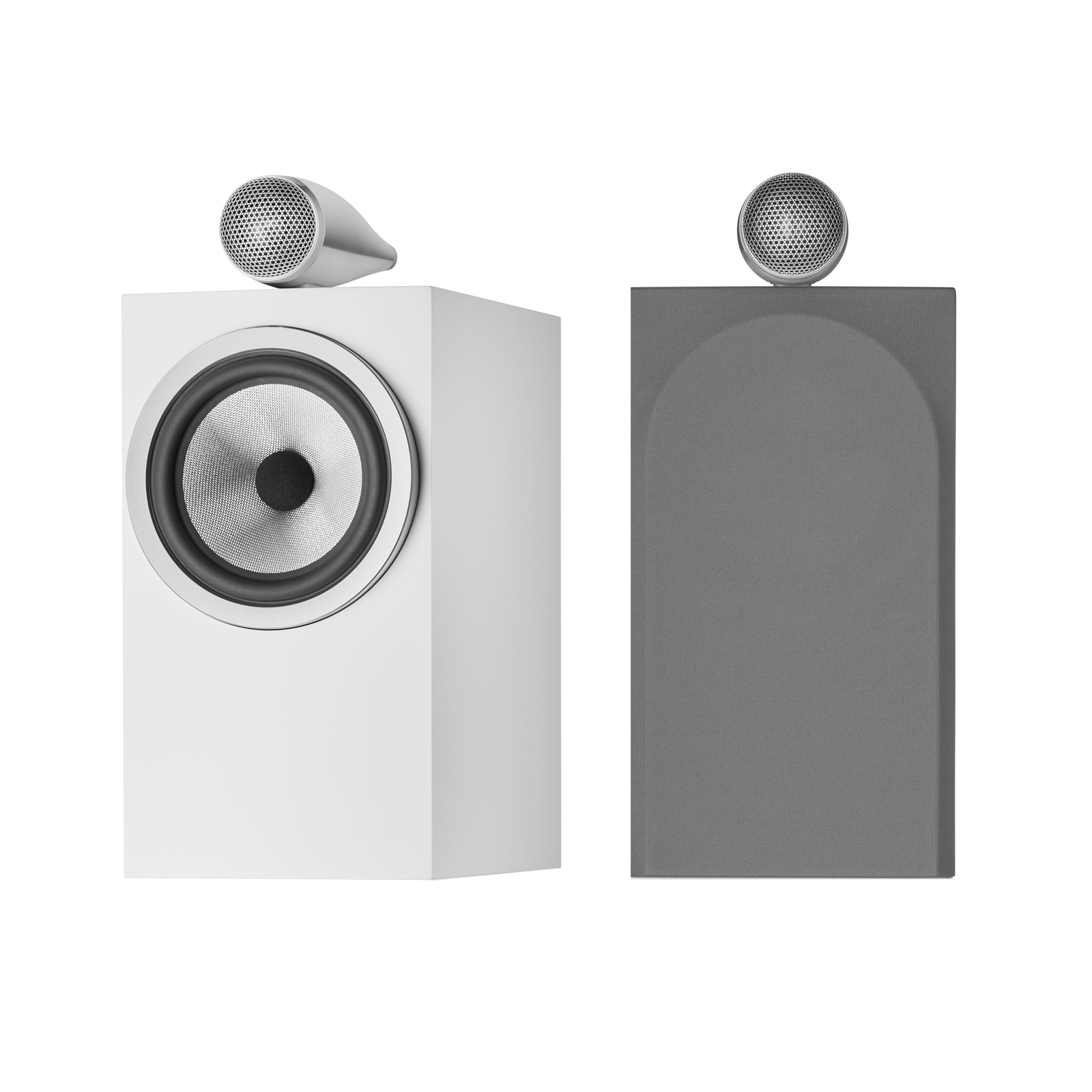 Bowers & Wilkins 705 S3 Bookshelf Speakers - White, Pair