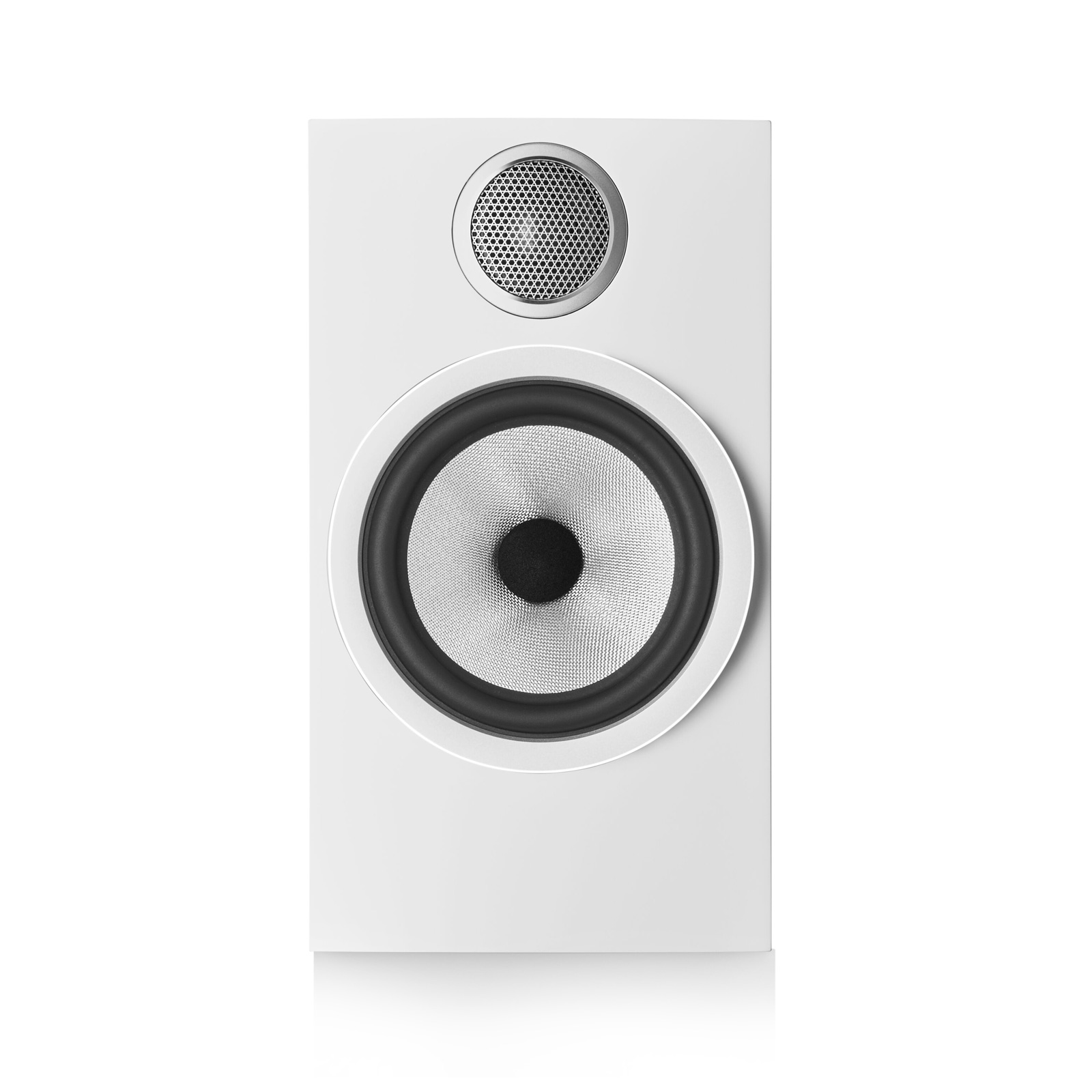 Front of Bowers & Wilkins 706 S3 Bookshelf Speakers