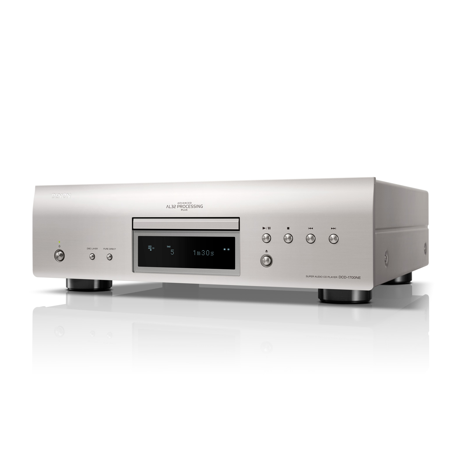 DENON CDプレイヤー Denon DCD-1700NE CD/SACD Player - Silver
