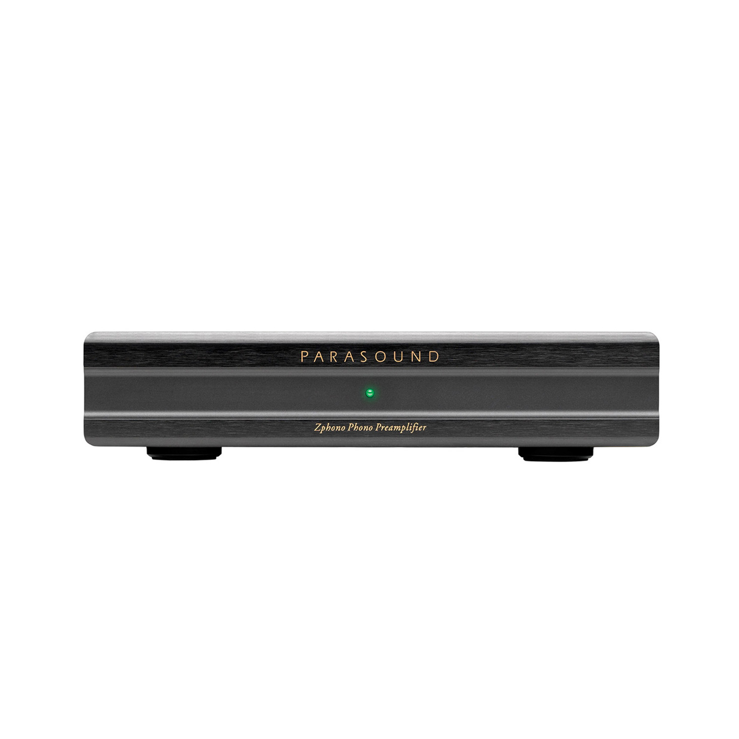 Front of Parasound Zphono MM/MC Phono Preamplifier