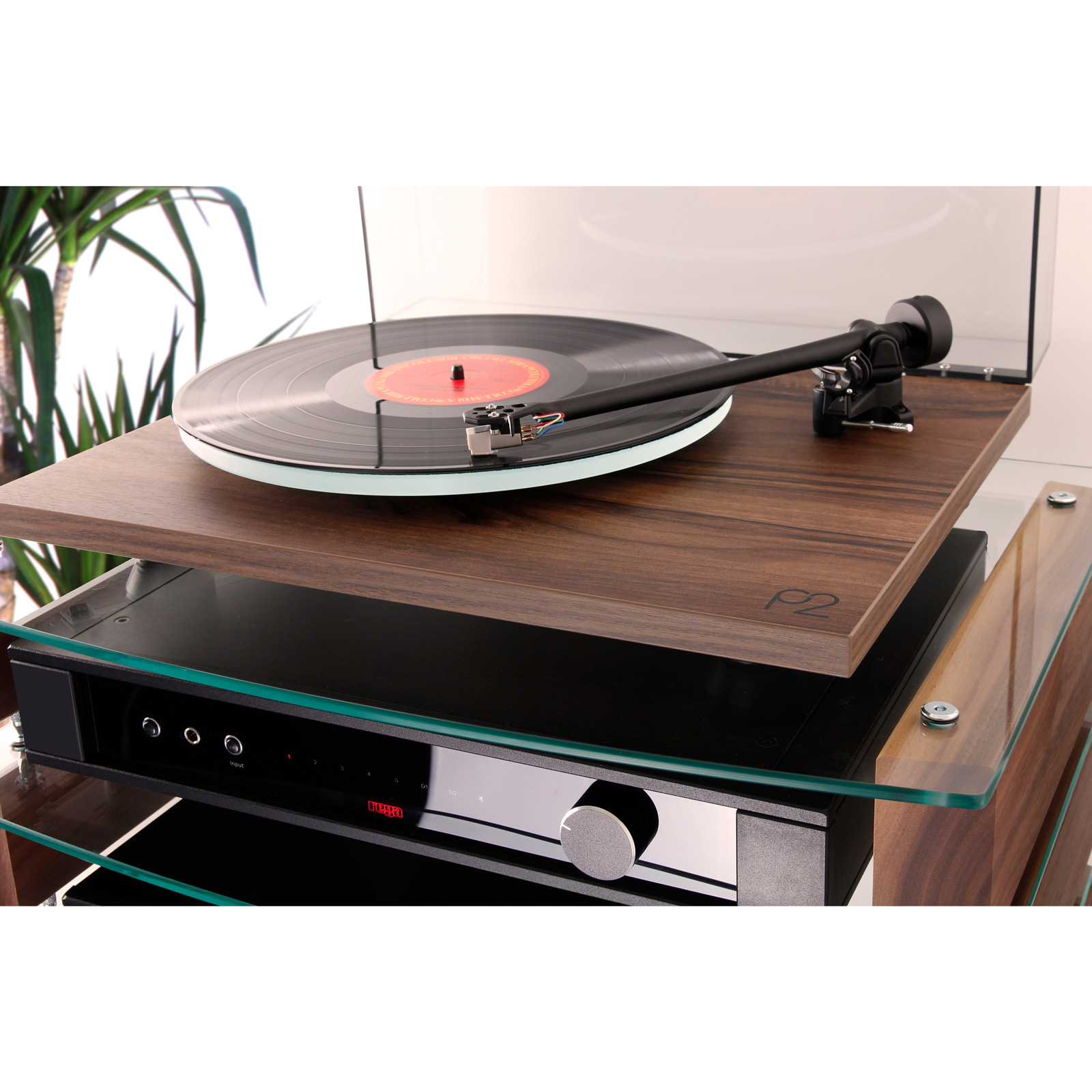 Home display of Rega Elex MK4 Integrated Amplifier