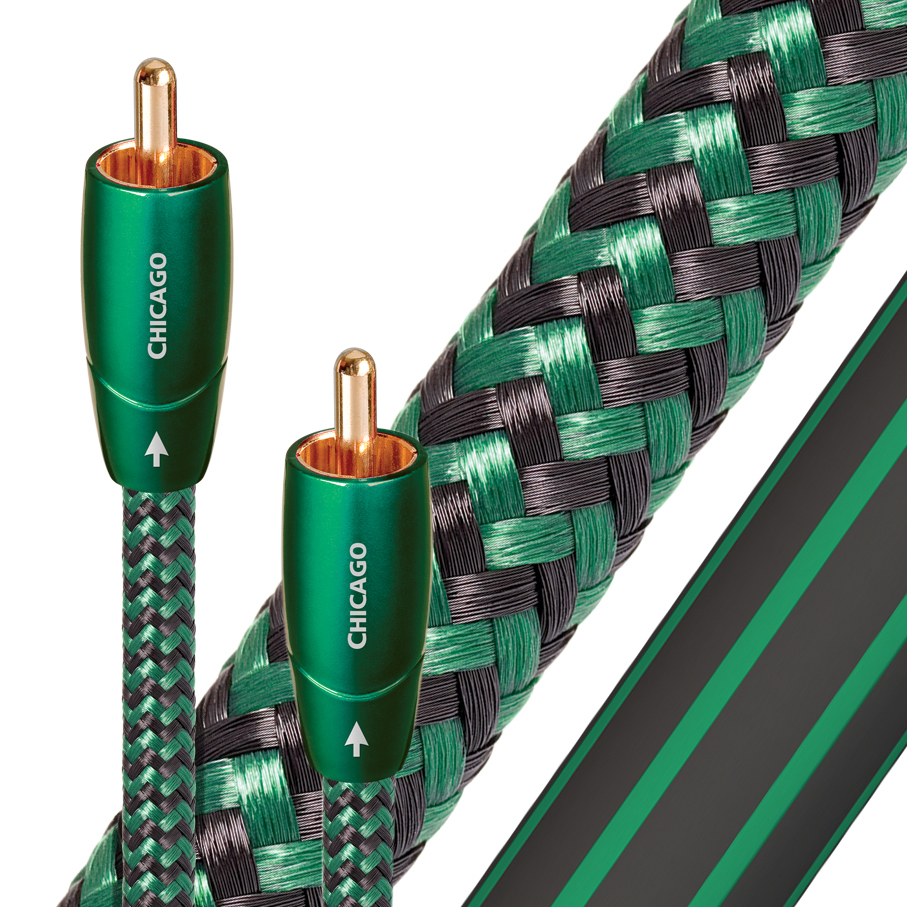 オ−ディオクエスト Chicago Amazon.com: AudioQuest Chicago RCA Audio Interconnect Cable