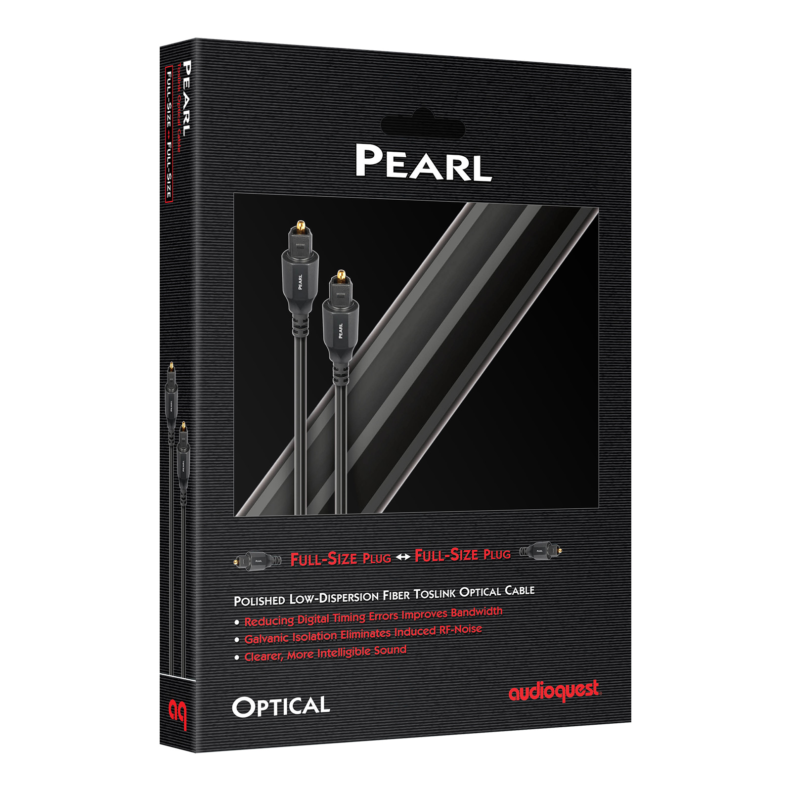 AudioQuest Pearl Fiber Optic Digital Cable Box