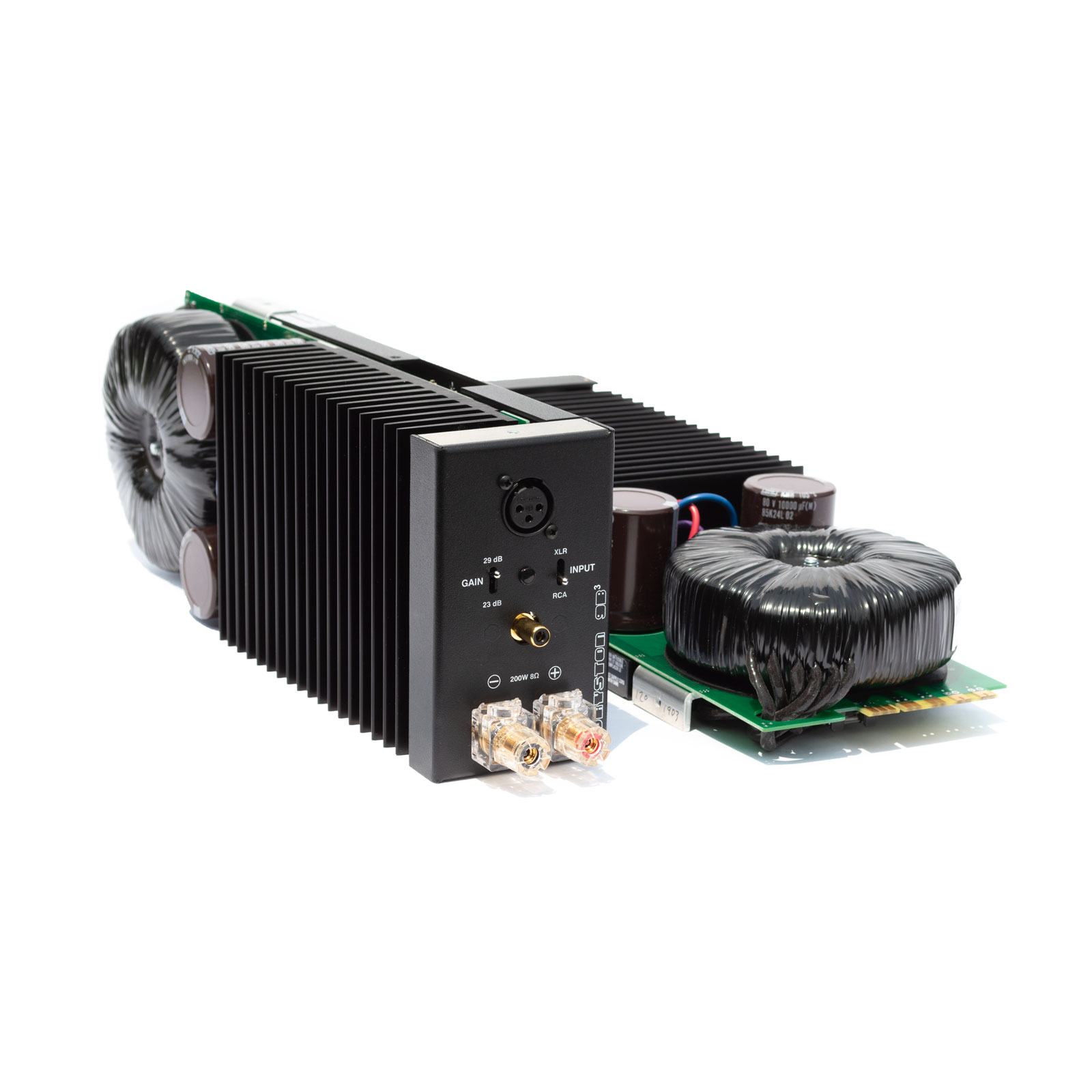 Bryston 9B 5 Cubed Five-Channel Amplifier - Black - 19 Inch - Green LED