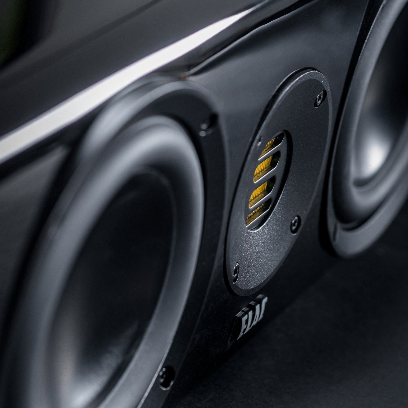 ELAC Solano CC 281 Center Channel Speaker - Gloss White