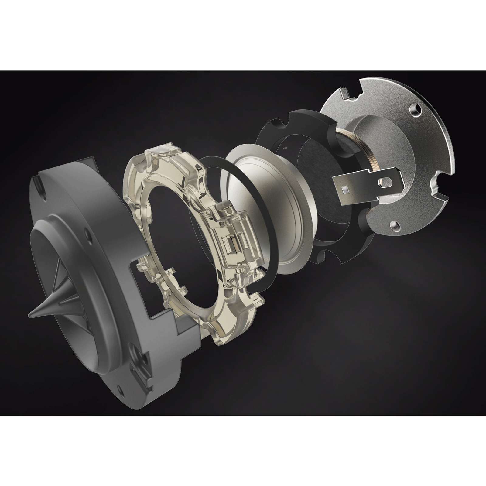 Interior of Klipsch Reference R-610F Floor Standing Speaker