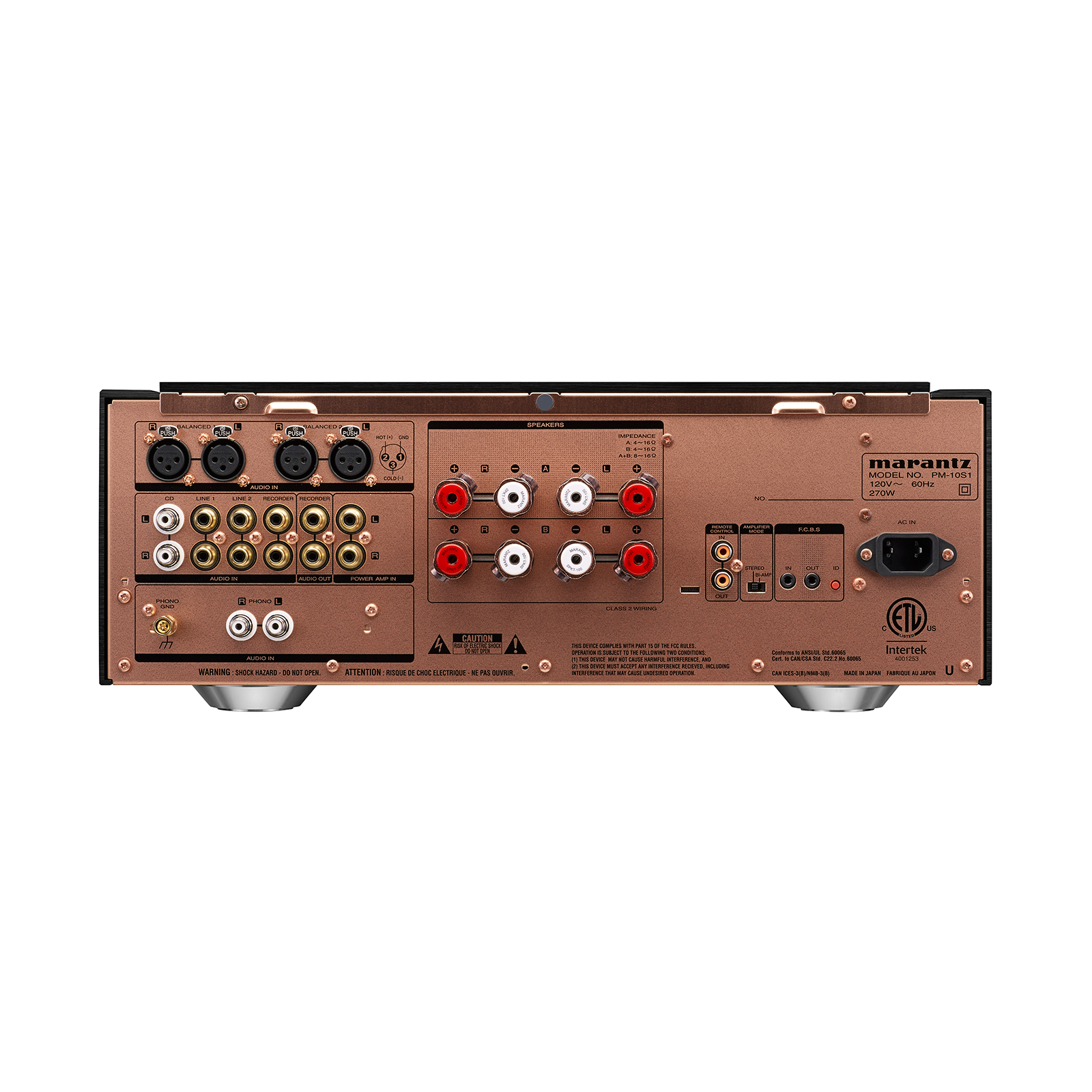 marantz integrated amplifier PMー10 MAPM10_GOL_01-Large__71802.