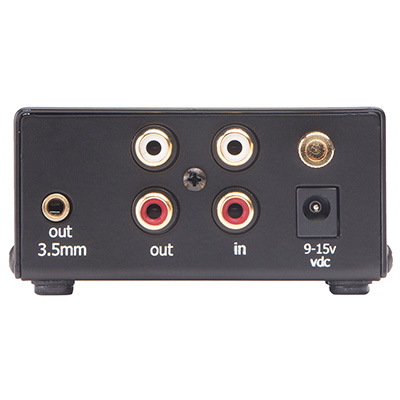 Back of Music Hall Mini MM Phono Preamplifier