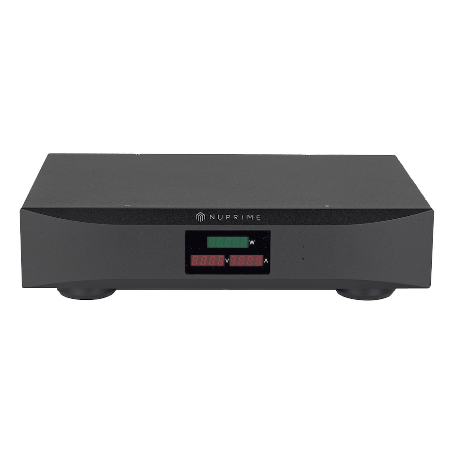 Front of NuPrime Pure AC-4 Filter and Conditioner - Black